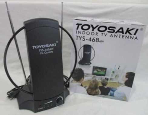 TYS -468AW Antenna Antena TV Indoor HI Quality Toyosaki Limited