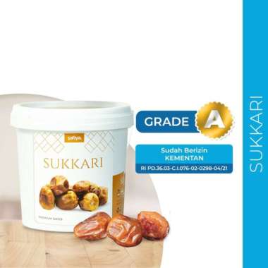 Kurma Sukari Safiya Ember 850 Gr Sukkari Original