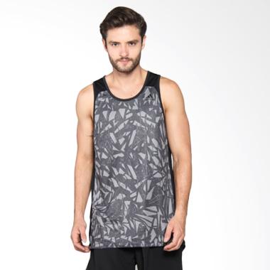 adidas Men Basketball Essentials Tank Top Pakaian Olahraga Pria CF1121