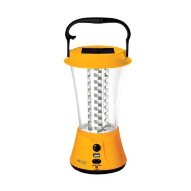 Meval EML Camping Lamp with Solar Panel - Putih [60 LED]