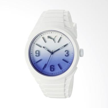 PUMA Gummy Fading White Dial Biru T ... Pria - Putih PU103592009