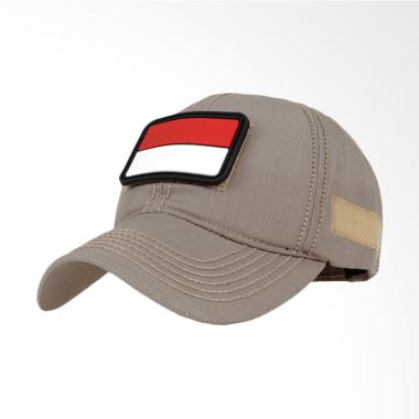 ... Pria Polos Snapback Simple-Coklat Tua dan Kelebihan Kekurangannya. Source · Elfs Shop Topi Velcro Tactical Patch Indonesia - Khaki