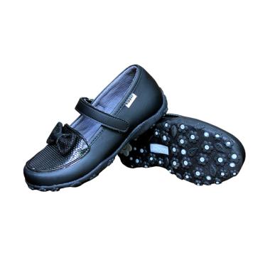 Kipper Type Adele Sepatu Anak Perempuan Slip on - Hitam