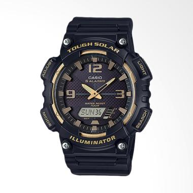 CASIO Jam Tangan Pria - Black Gold AQ-S810W-1A3VDF