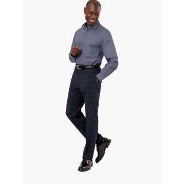 Black Regular Fit Trousers 