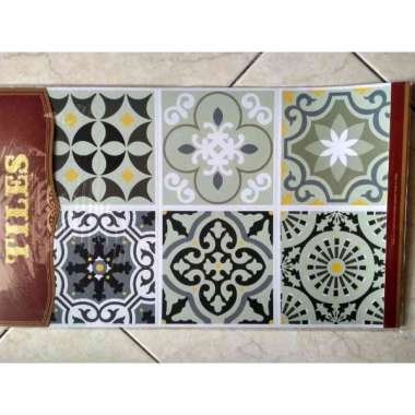 Stiker Lantai Stiker Tangga Stiker Kamar Mandi Motif 11