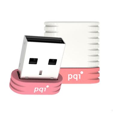 Pqi U606L USB Pen Drive Flashdisk - Pink [16 GB] Pink Flower