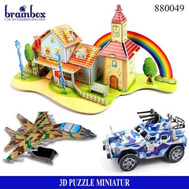 3D DIY I Puzzle Aircraft Carrier Jigsaw Mainan Edukasi Mainan Anak MS-NO.689-C