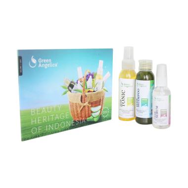 Green Angelica Serum Penumbuh Rambu ... mi Paket Perawatan Rambut