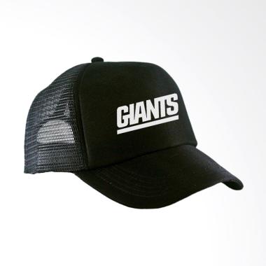 RLUCK8888 Trucker Giants Topi Jaring - Hitam