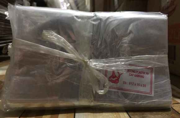PLASTIK PP TAHU - PP BENING TIPIS 15x35