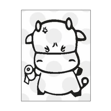 Epinidithouse Closet Stiker Ox Kerb ... rasi Toilet Decal Sticker