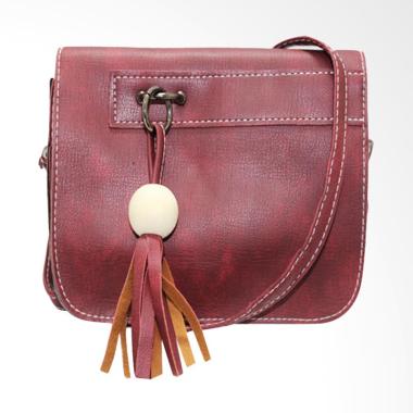 Shine Accessories TU1463 Tas Kulit ... s RMR Tas Wanita - Maroon