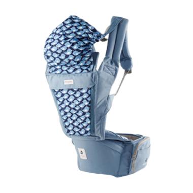 Pognae Orga Plus Hipseat and Baby Carrier Blueberry | FREE BEBE BOCAS