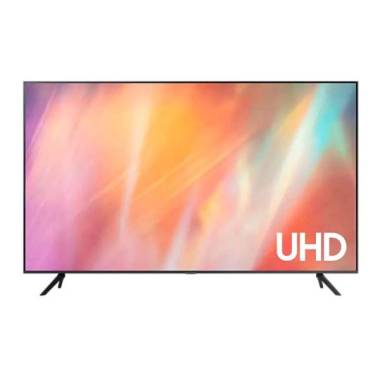 SAMSUNG LED TV 55 INCH UA55AU7000 / 55AU7000 CRYSTAL UHD 4K SMART TV FRAMELESS 2021 (MEDAN)