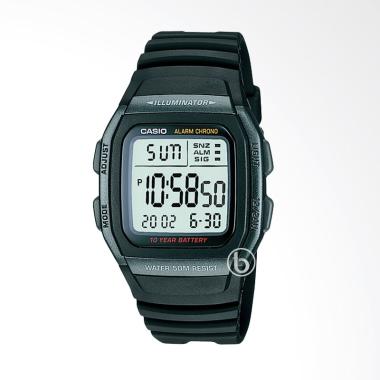 CASIO Youth Series Jam Tangan Pria - Hitam W-96H-1BV Black