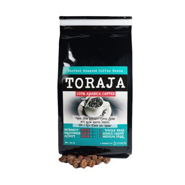 Sentra Kopi Toraja Arabica Whole Bean Coffee Biji Kopi Arabika [200 g]