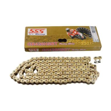SSS 428HSBT-130L Rantai Motor Heavy Duty for Honda Verza 150 - Gold