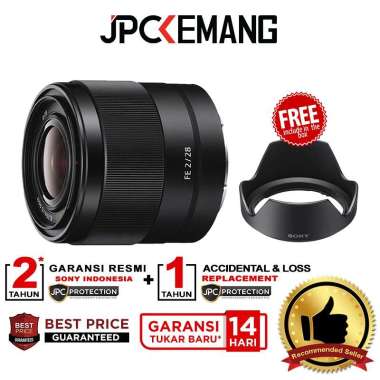 JPC KEMANG Sony FE 28mm F2 / Lensa Sony 28mm f2 / Lensa sony fe 28mm f/2 / Lensa sony fe 28mm f2 GAR