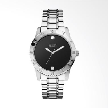 Guess Men Diamond Jam Tangan Pria - Silver U0416G1