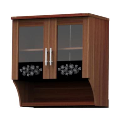 Super Furniture KSA 821-Modesto Atas Kitchen Set - Walnut