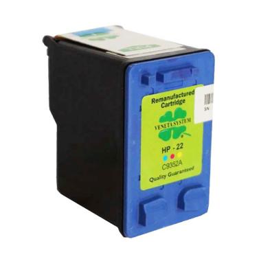 Veneta System HP22 C9352A Remanufactured Cartridge - Color