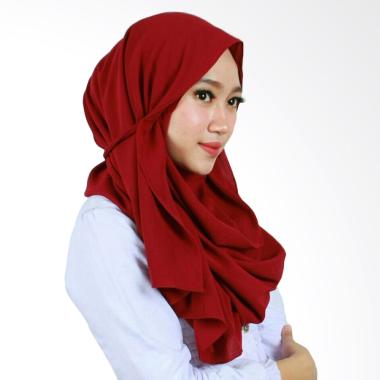 Hijab Bandung Amira Jilbab Maroon