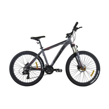 Pacific Invert 500 Sepeda MTB - Abu-Abu [26 Inch]