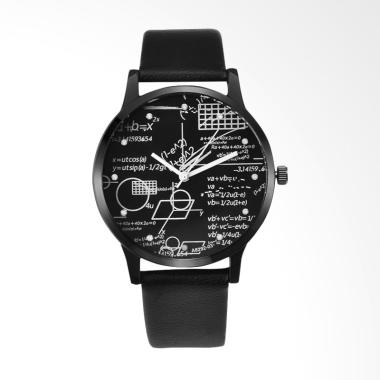 MILER Unique Men's Leather Fashion  ... Pria - Black [WAT1732A-A]