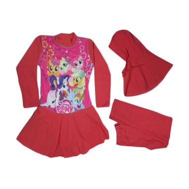 Rainy Collections Karakter My Littl ... slim - Merah [5-10 Tahun]