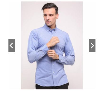 GT Man Long Shirt Kemeja Pria - Navy [KGT011NV]