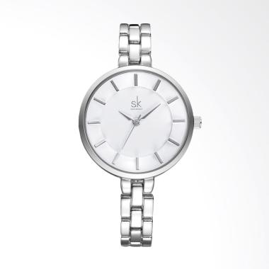 SHENGKE SK0009H Fashion Jam Tangan Wanita - Silver