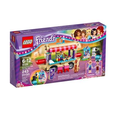 LEGO Friends 41129 Amusement Park Hot Dog Van Mainan Blok dan Puzzle