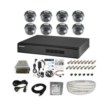 Hikvision 800 -1200TVL Non IR 1TB 1 ... Analog Indoor Paket CCTV