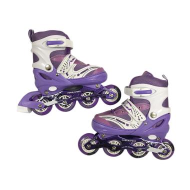 Allsportinggoods Power Speed Sepatu Roda - Ungu [Size M/34-37 cm]