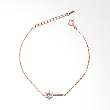 Cocoa Jewelry Golden Time Gelang - Rose Gold