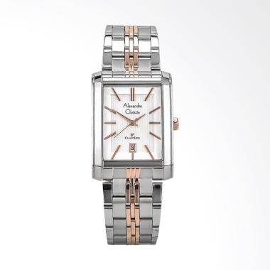 Alexandre Christie Jam Tangan Pria - Silver [AC 8408 MD BTRSL]