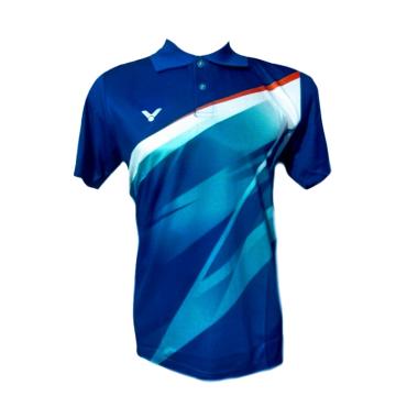 Victor Kaos Badminton Pria -  Blue White [T-227A]