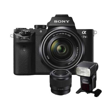SONY Alpha A7II Kit 28-70mm + SEL50 ... ith HVL-F60M Flash Kamera