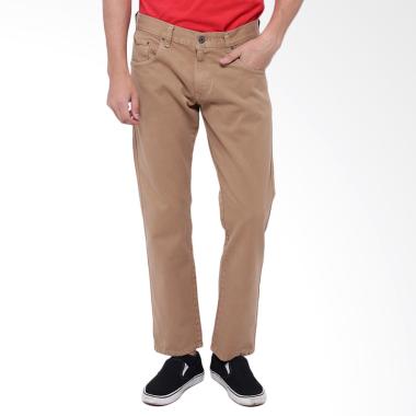 Edwin Reguler Fit Celana Jeans Pria - Coklat Muda [506-72]
