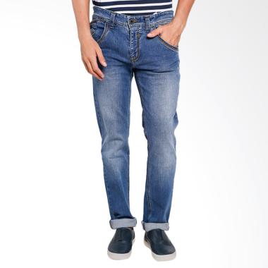 EMBA JEANS Doflam Long Pant - Pasific Blue