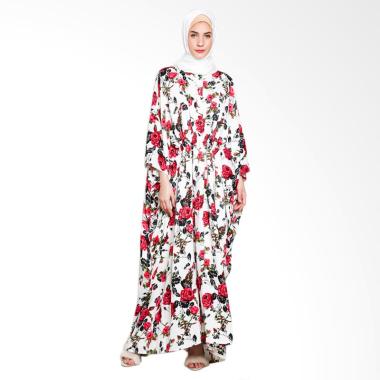 Rauza Rauza Rose Kaftan Dress Muslim - Putih