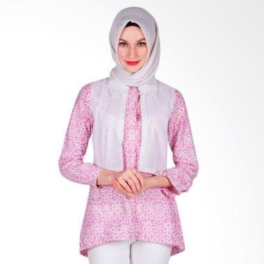 Arya Putri Batik Kanyaka ATM-010-PW Baju Batik Muslim Wanita