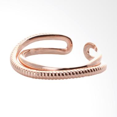 Cocoa Jewelry Whisper Love Cincin - Rose Gold