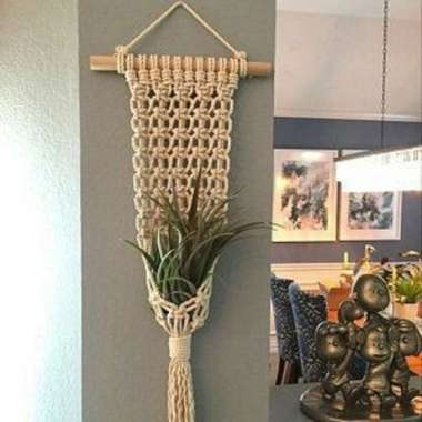 macrame plant hanger/ macrame pot gantung 122