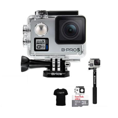 Brica B-PRO 5 Alpha Plus Version 2 ... reme Action Cam - Silver