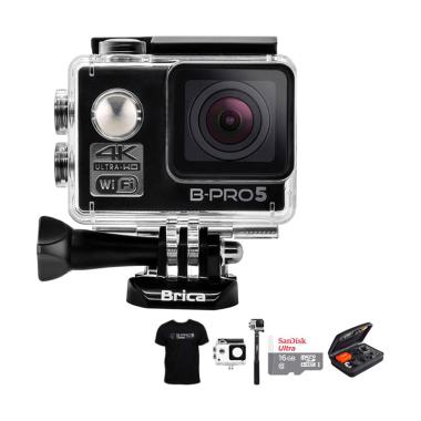 Brica B-PRO 5 Alpha Edition 1 4K AE ... uxe Action Camera - Hitam