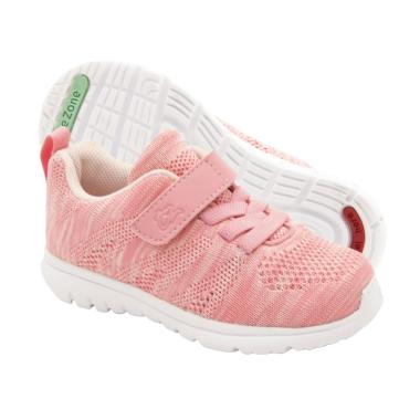 Toezone Topher Knit Ch Sepatu Anak Perempuan - Pink Rouge