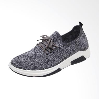 Skywalkgear Stanley Casual Korea Sepatu Sneakers Pria - Grey