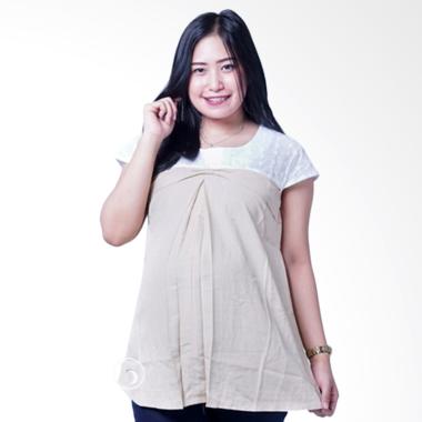 Mama Hamil BLD 409 Dian Baju Hamil Lengan Pendek - Kuning Mama Hamil BLD 409 Dian Baju Hamil Lengan Pendek - Kuning